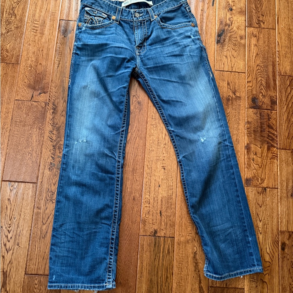 Big Star Men's Boot Blue Jeans